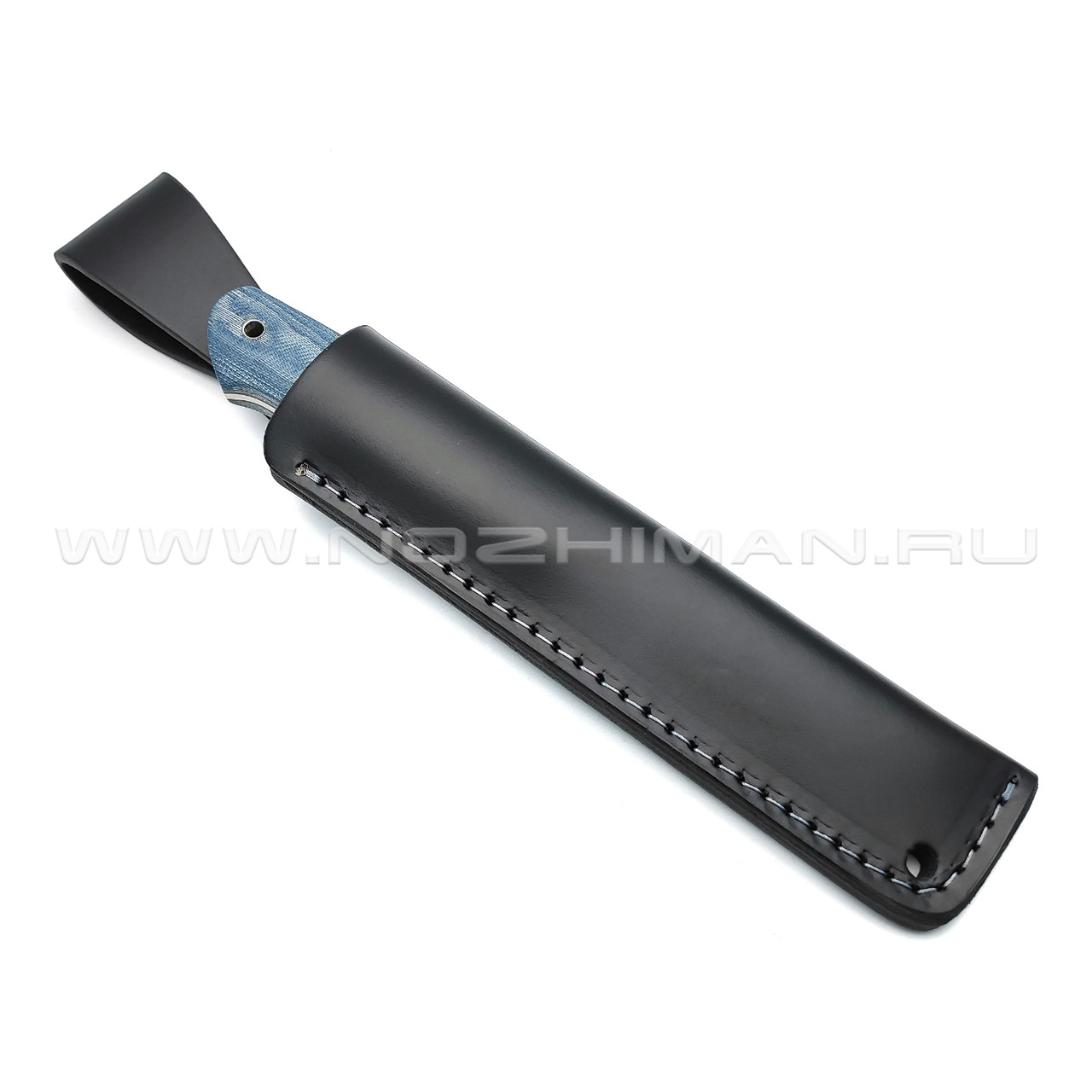 Нож Burlax сканди BX0095 сталь N690, рукоять микарта джинс