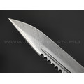 Нож "Волк" цм, сталь Х12МФ, рукоять дерево граб (Фурсач А. А.)
