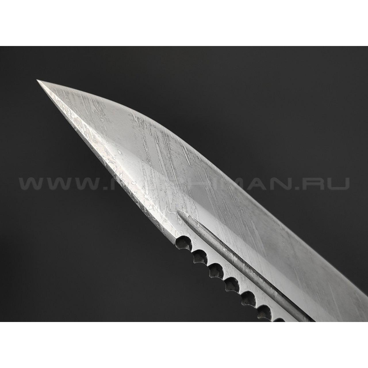 Нож "Волк" цм, сталь Х12МФ, рукоять дерево граб (Фурсач А. А.)