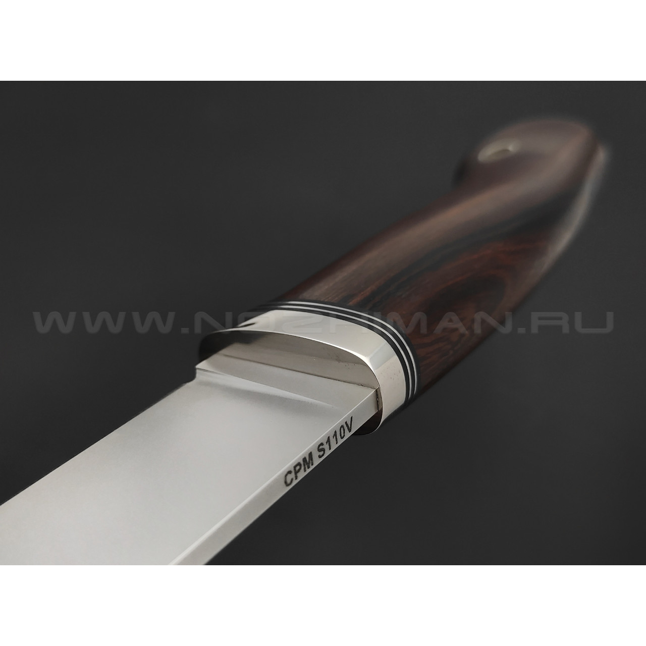 Кметь нож Панцуй, сталь CPM S110V, рукоять айронвуд