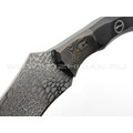 Волчий Век нож керамбит сталь PGK WA, рукоять G10, Carbon fiber, пины Волчий Век нож керамбит сталь PGK WA, рукоять G10, Carbon fiber, пины