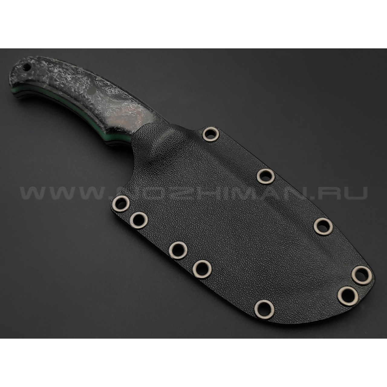 Волчий Век нож Шихан сталь Niolox WA satin, рукоять Трехмерный композит