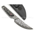 Neyris Knives нож Мехтар сталь CPM 3V, рукоять Carbon fiber dark matter silver Neyris Knives нож Мехтар сталь CPM 3V, рукоять Carbon fiber dark matter silver
