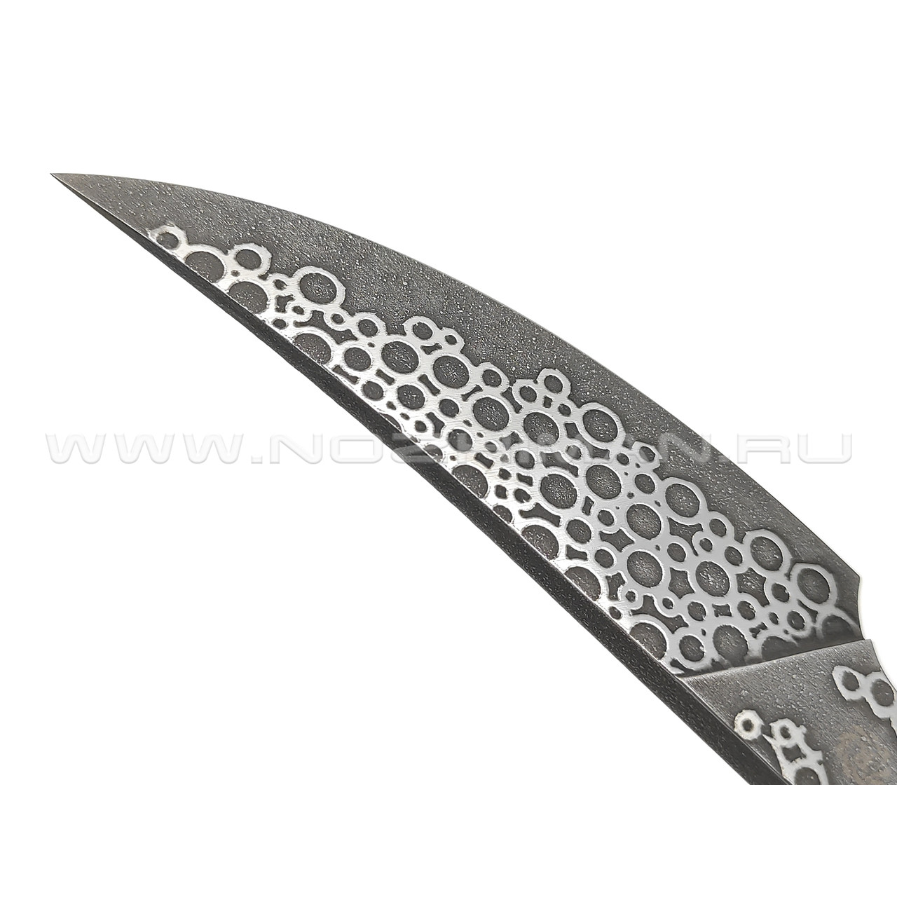 Neyris Knives нож Мехтар сталь CPM 3V, рукоять Carbon fiber dark matter silver