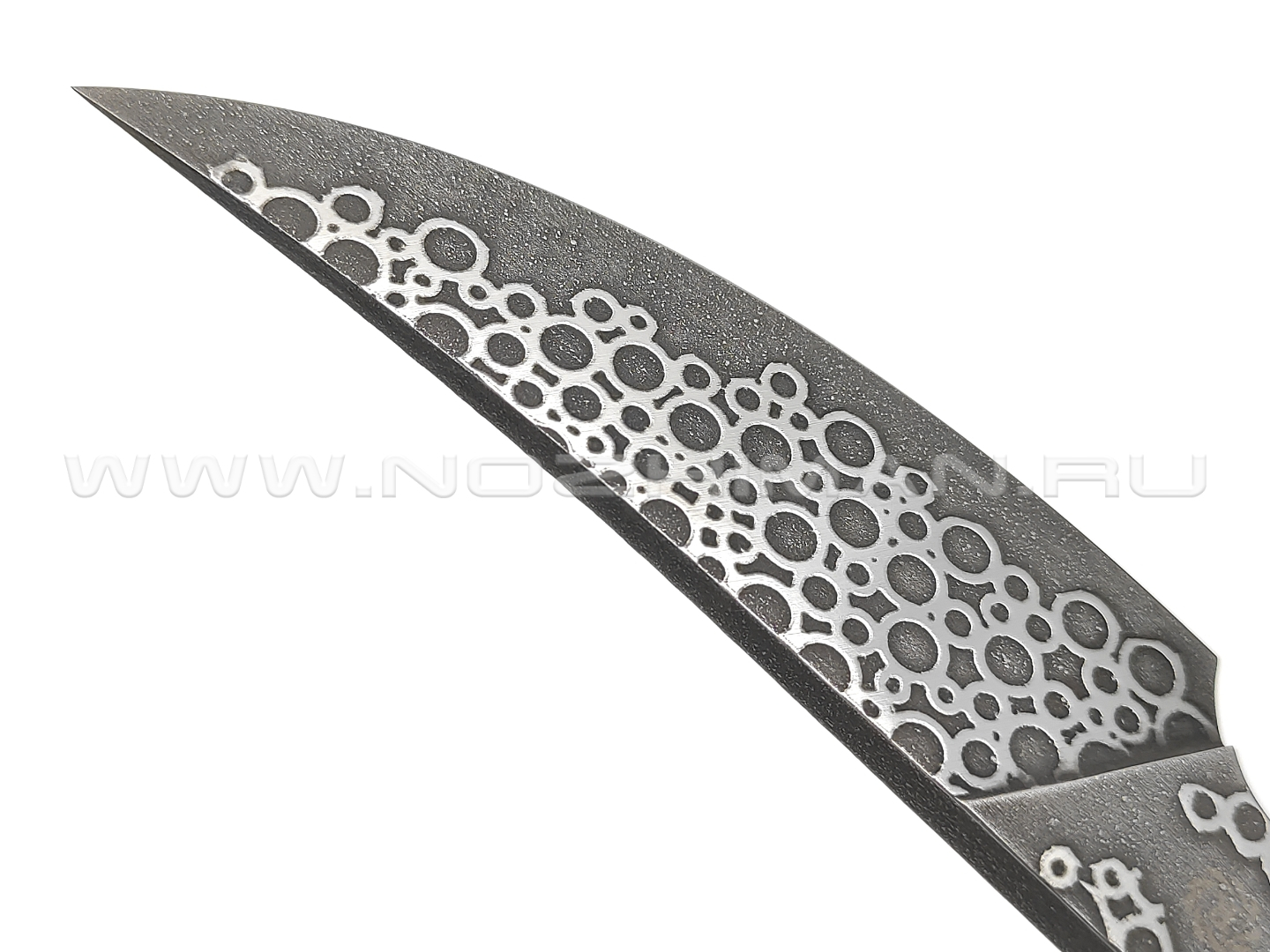 Neyris Knives нож Мехтар сталь CPM 3V, рукоять Carbon fiber dark matter silver