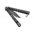 Нож балисонг "Rest" black B-130 сталь 440, рукоять Stainless steel (Ножемир)