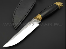 Kizlyar knife нож Тигр сталь Х12МФ, рукоять граб, латунь