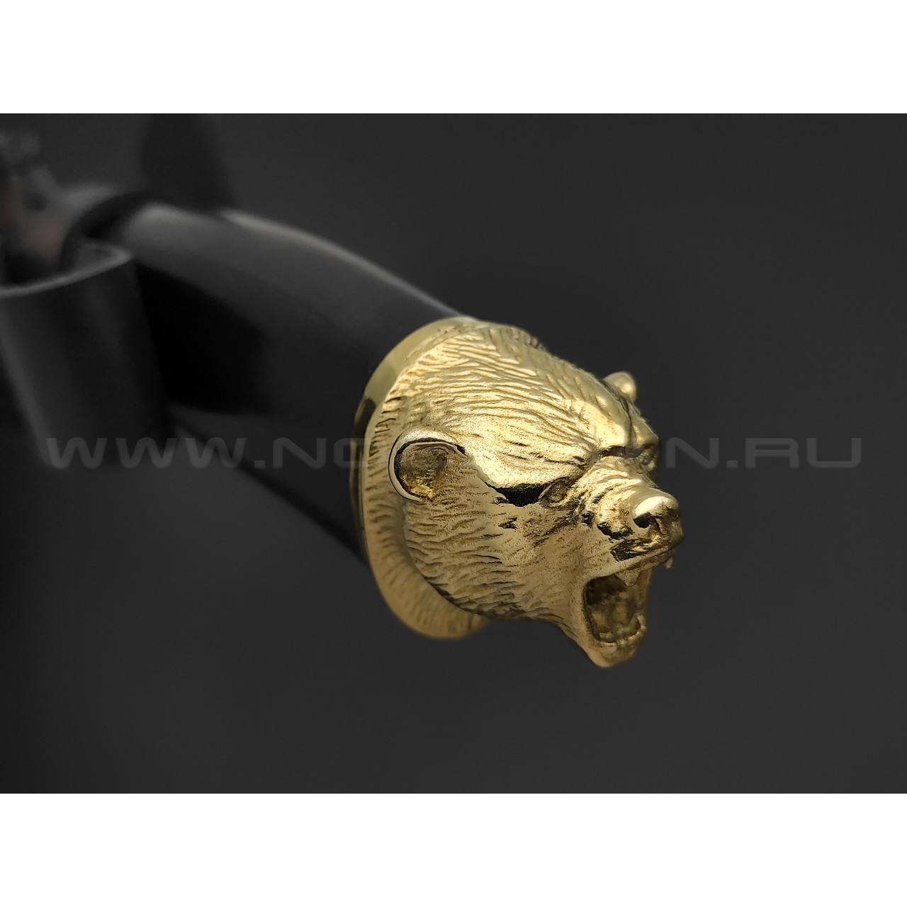 Kizlyar knife нож Шатун сталь Х12МФ, рукоять граб, латунь