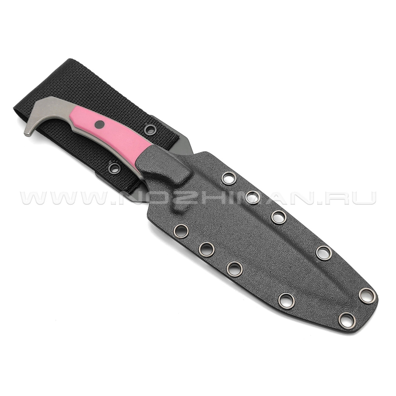 Апус нож Trigger сталь N690, рукоять G10 pink