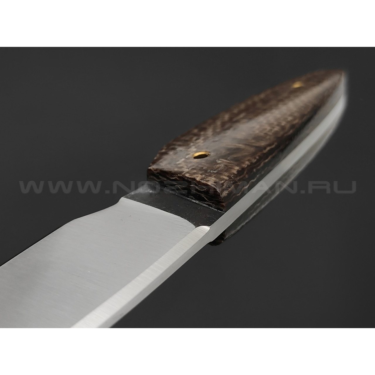 Нож Burlax BX0042 сталь Aus10Co, рукоять коричневая джутовая микарта