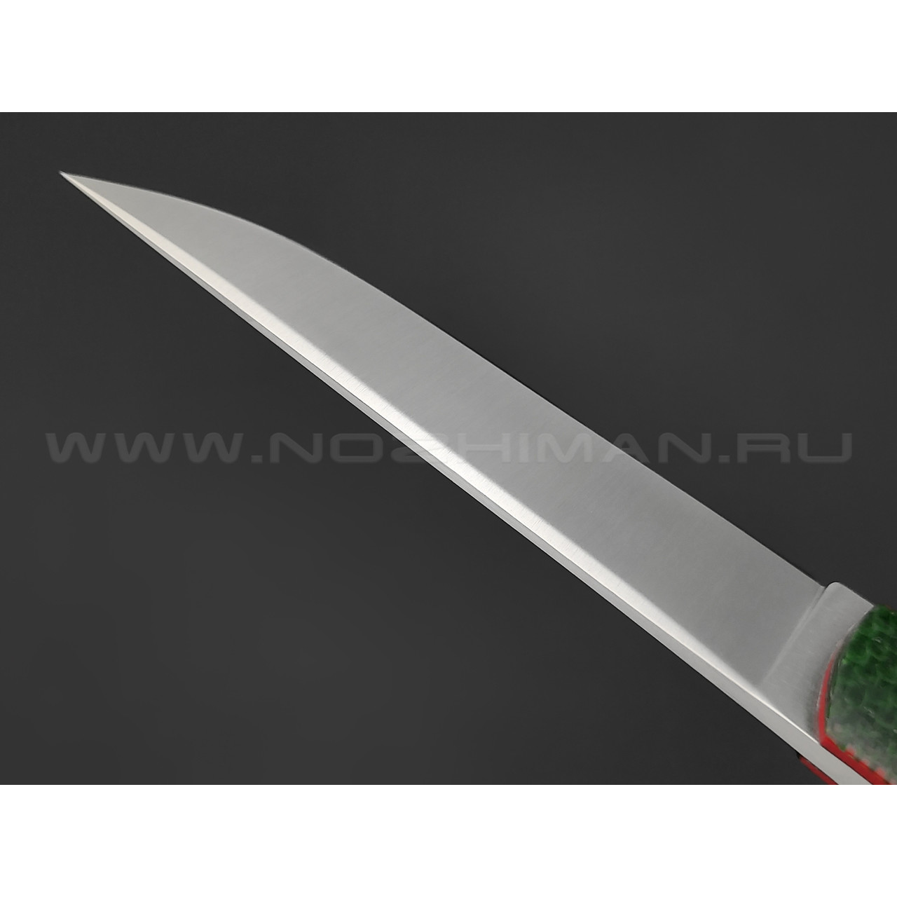 Нож Burlax BX0034 сталь N690, рукоять зеленая джутовая микарта