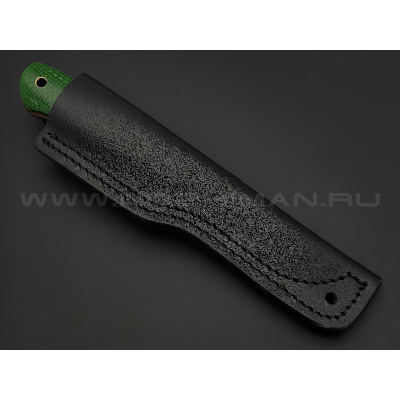 Нож Burlax BX0034 сталь N690, рукоять зеленая джутовая микарта