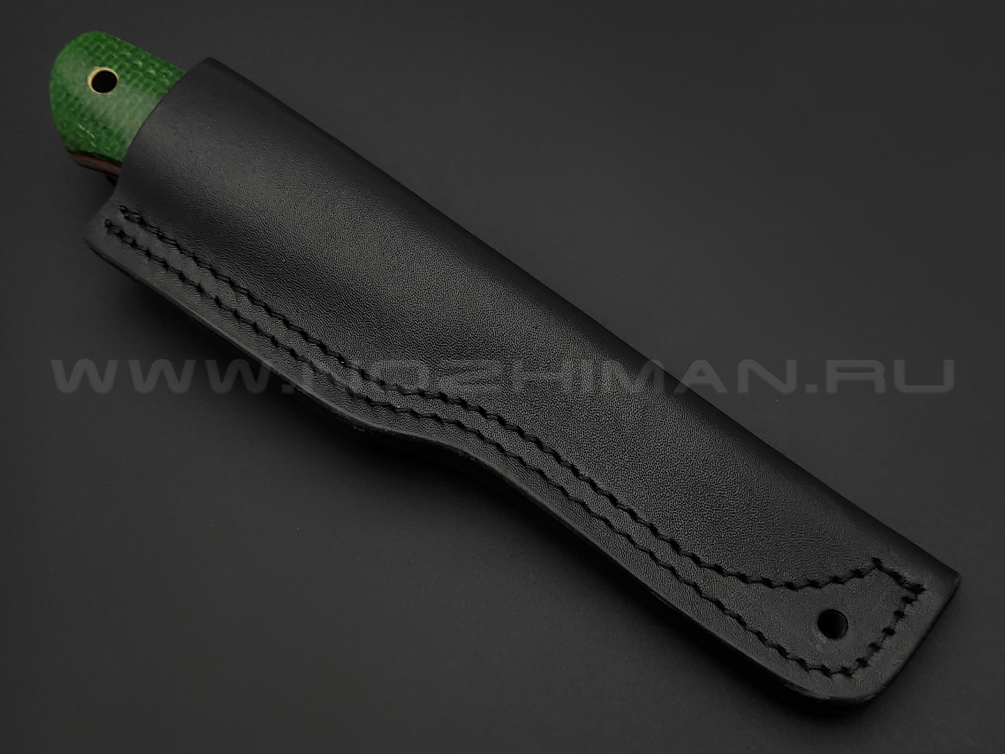 Нож Burlax BX0034 сталь N690, рукоять зеленая джутовая микарта