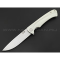 Saro нож Чиж Плюс, сталь K110, рукоять G10 white