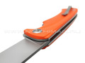 Saro нож Чиж Плюс, сталь K110, рукоять G10 orange