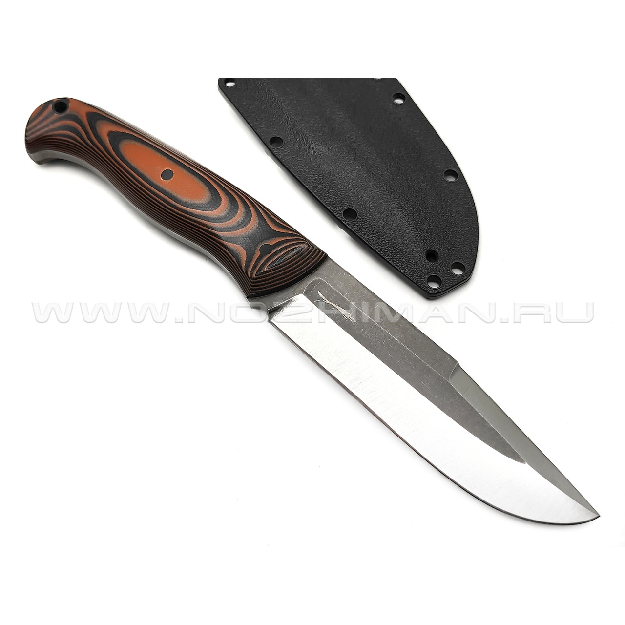 Волчий Век нож Ямской Custom Tactical Edition сталь PGK WA, рукоять G10 black & orange