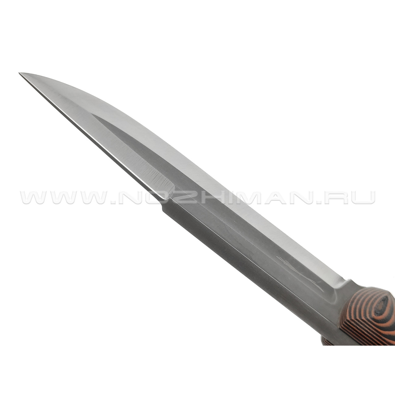 Волчий Век нож Ямской Custom Tactical Edition сталь PGK WA, рукоять G10 black & orange