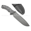 Волчий Век нож Команданте Tactical Edition сталь PGK WA блэквош, рукоять G10 black & white
