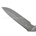 Волчий Век нож Команданте Tactical Edition сталь PGK WA блэквош, рукоять G10 black & white