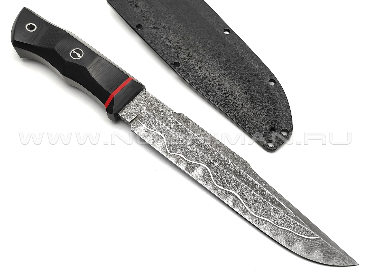 Волчий Век нож Слон Custom Tactical Edition сталь PGK WA, рукоять G10 black