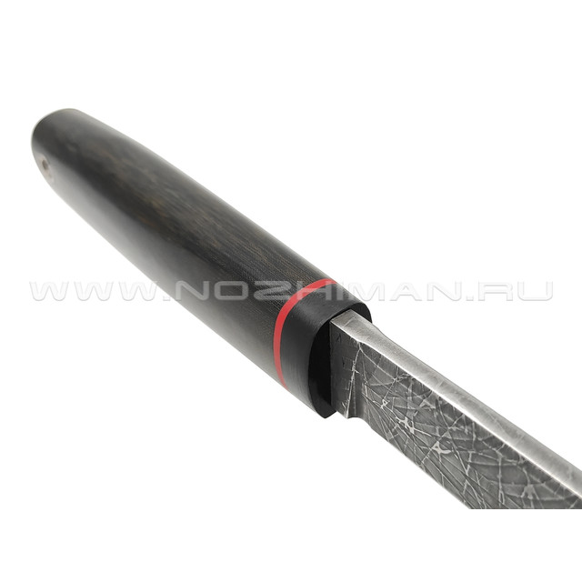 Волчий Век нож Слон Custom сталь PGK WA художественное травление, рукоять микарта