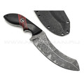 Волчий Век нож Кондрат 12 Skull Custom сталь PGK WA, рукоять G10 black & red Волчий Век нож Кондрат 12 Skull Custom сталь PGK WA, рукоять G10 black & red