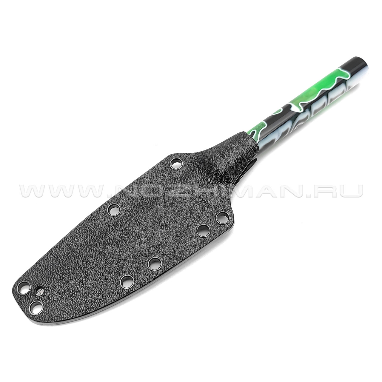 Волчий Век нож Тезис mod. сталь Cronidur 30 художественное травление, рукоять трёхмерный композит