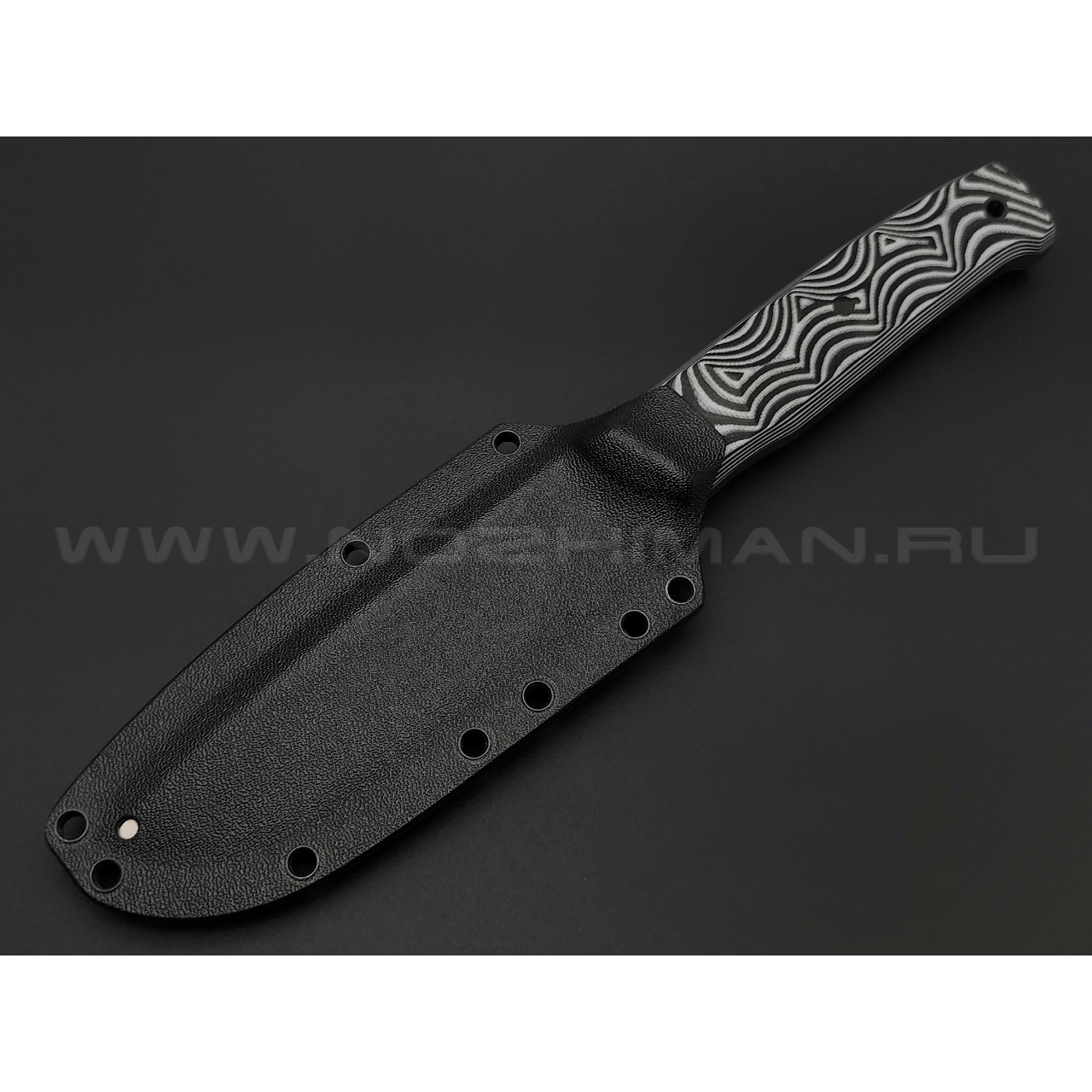 Волчий Век нож Wolfkniven сталь 95х18 WA, рукоять G10 black & white