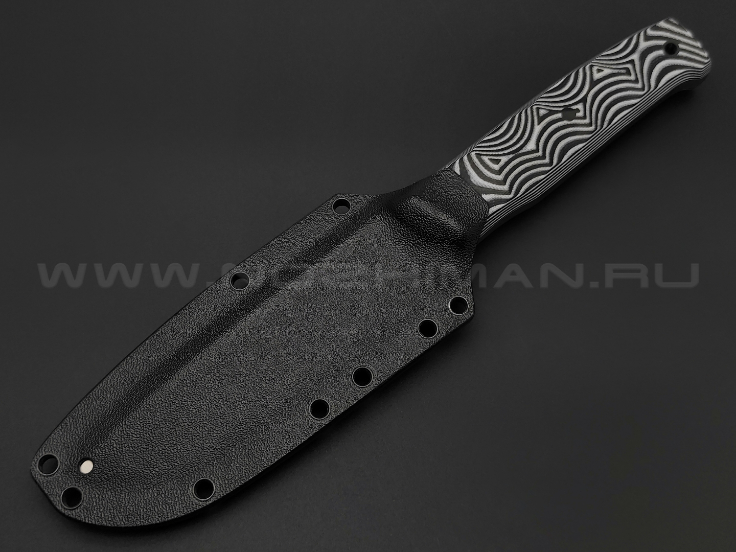 Волчий Век нож Wolfkniven сталь 95х18 WA, рукоять G10 black & white