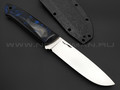 Волчий Век нож Слоник Custom сталь M390 WA сатин, рукоять Трёхмерный композит