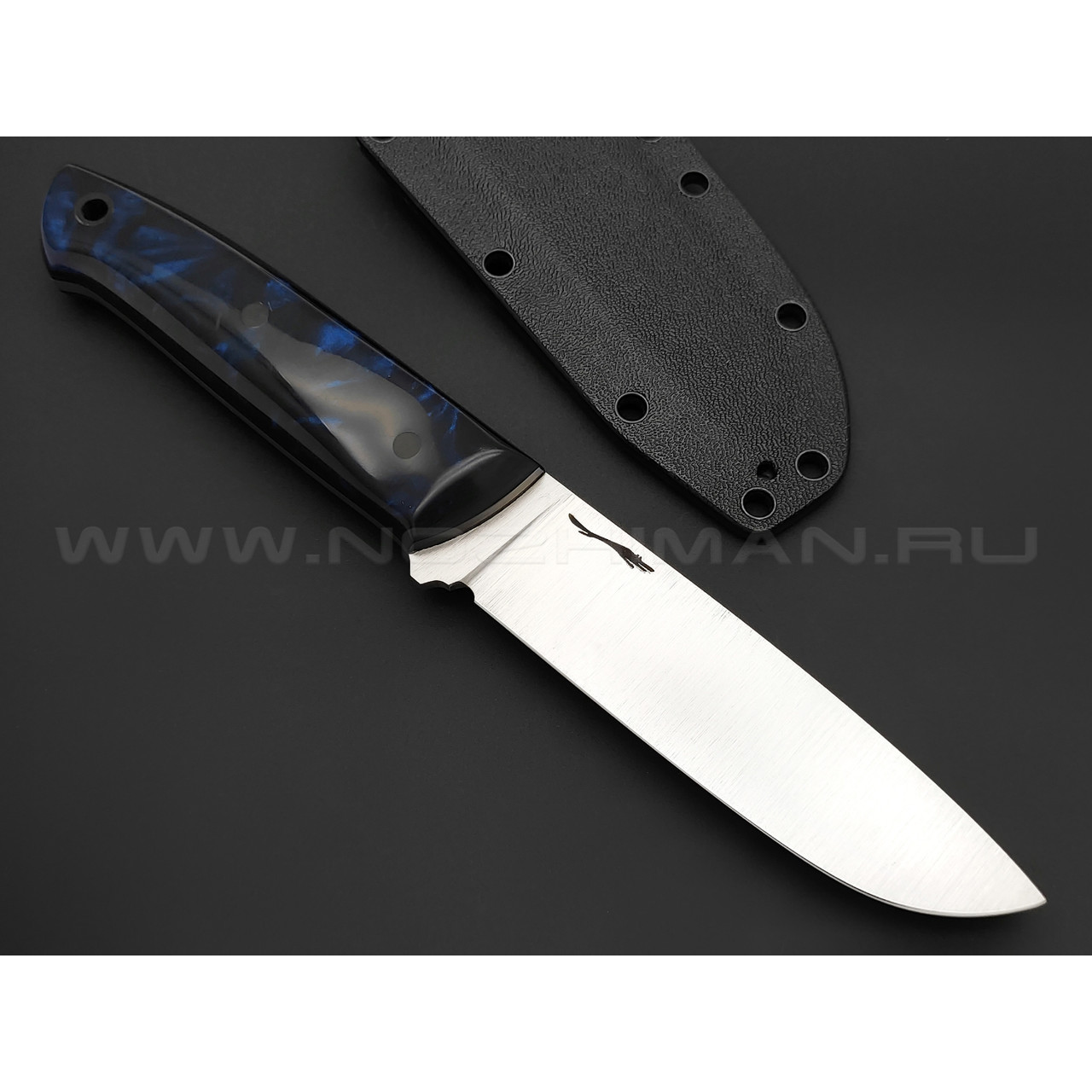 Волчий Век нож Слоник Custom сталь M390 WA сатин, рукоять Трёхмерный композит