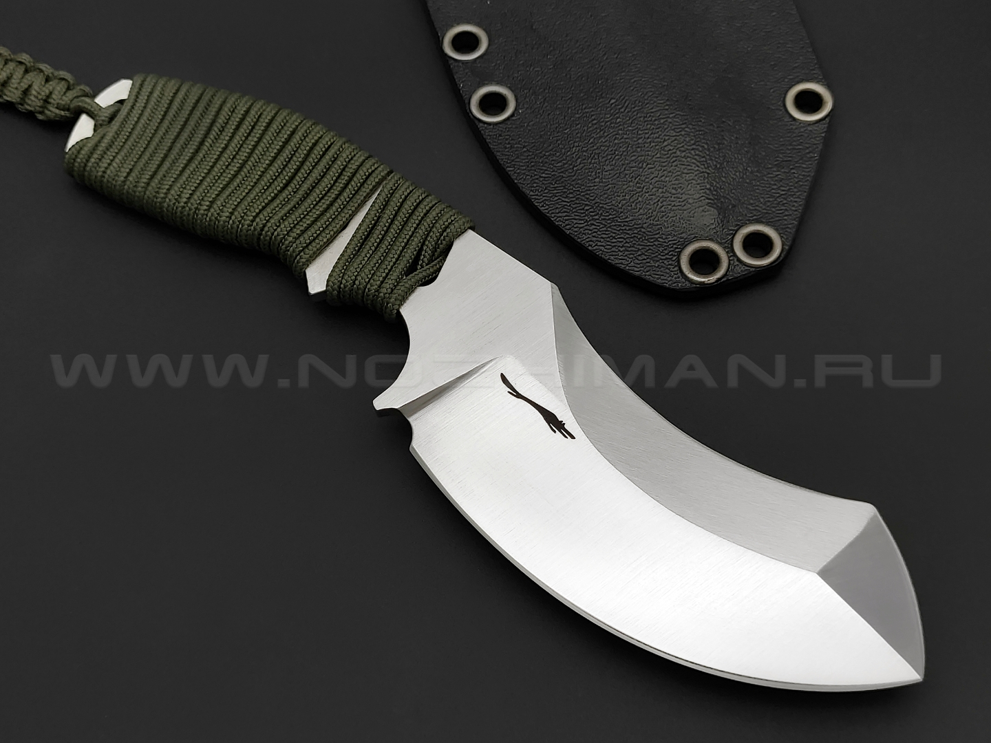 Волчий Век нож Кондрат 8 сталь Niolox WA сатин, рукоять паракорд