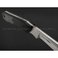 Волчий Век нож НДК 11 Mod. сталь Niolox WA сатин, рукоять Silver Twill, Carbon fiber Волчий Век нож НДК 11 Mod. сталь Niolox WA сатин, рукоять Silver Twill, Carbon fiber