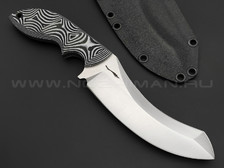 Волчий Век нож Кондрат 12 сталь 95х18 WA, рукоять G10 black & white
