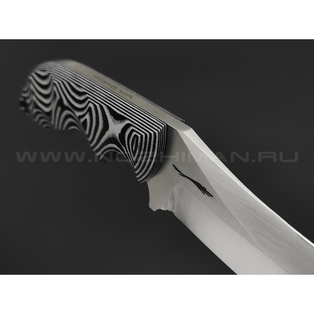 Волчий Век нож Кондрат 12 сталь 95х18 WA, рукоять G10 black & white