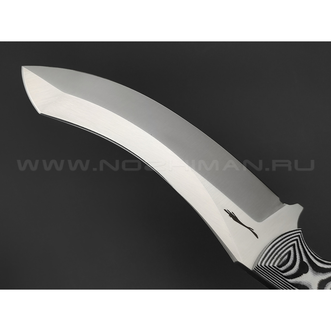 Волчий Век нож Кондрат 12 сталь 95х18 WA, рукоять G10 black & white