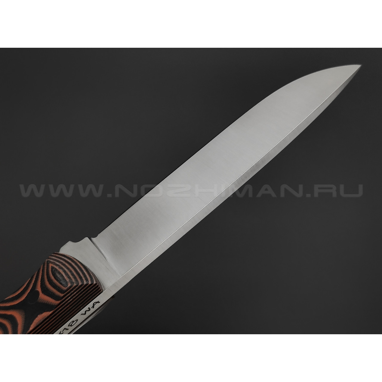 Волчий Век нож Wolfkniven сталь 95х18 WA, рукоять G10 black & orange