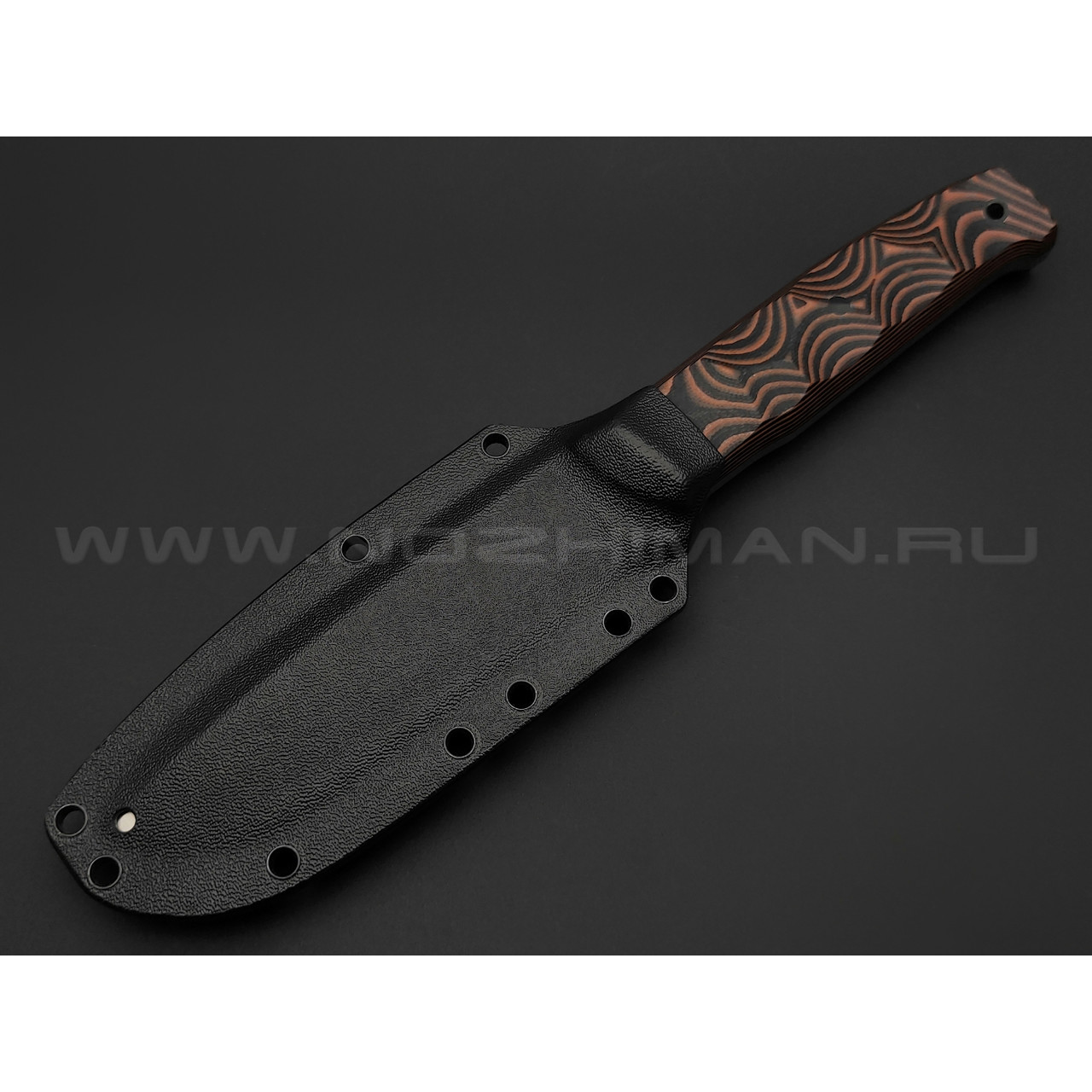 Волчий Век нож Wolfkniven сталь 95х18 WA, рукоять G10 black & orange