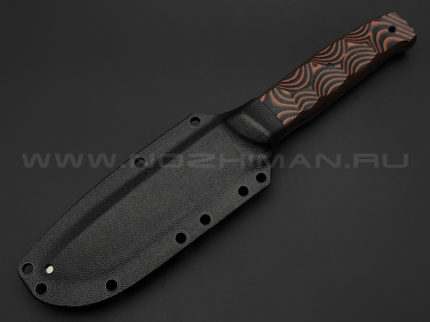 Волчий Век нож Wolfkniven сталь 95х18 WA, рукоять G10 black & orange