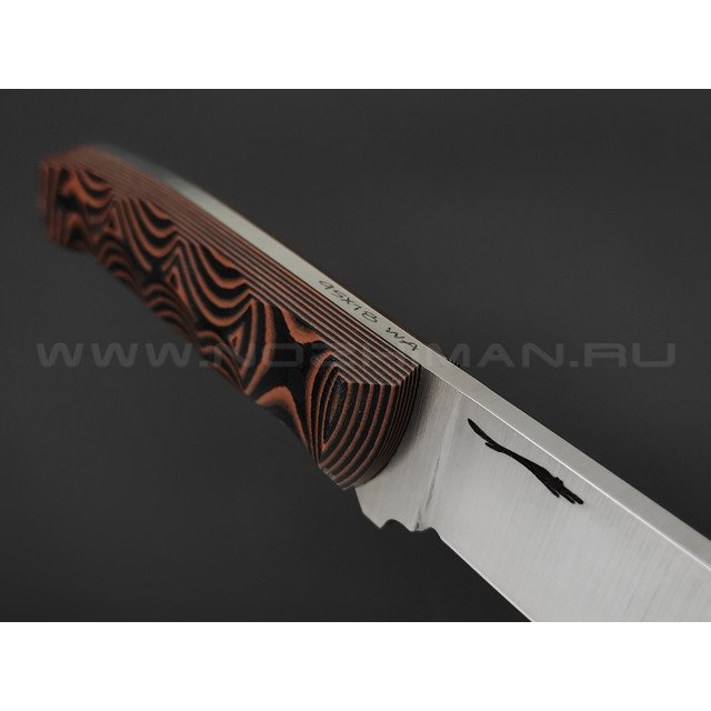 Волчий Век нож Wolfkniven сталь 95х18 WA, рукоять G10 black & orange