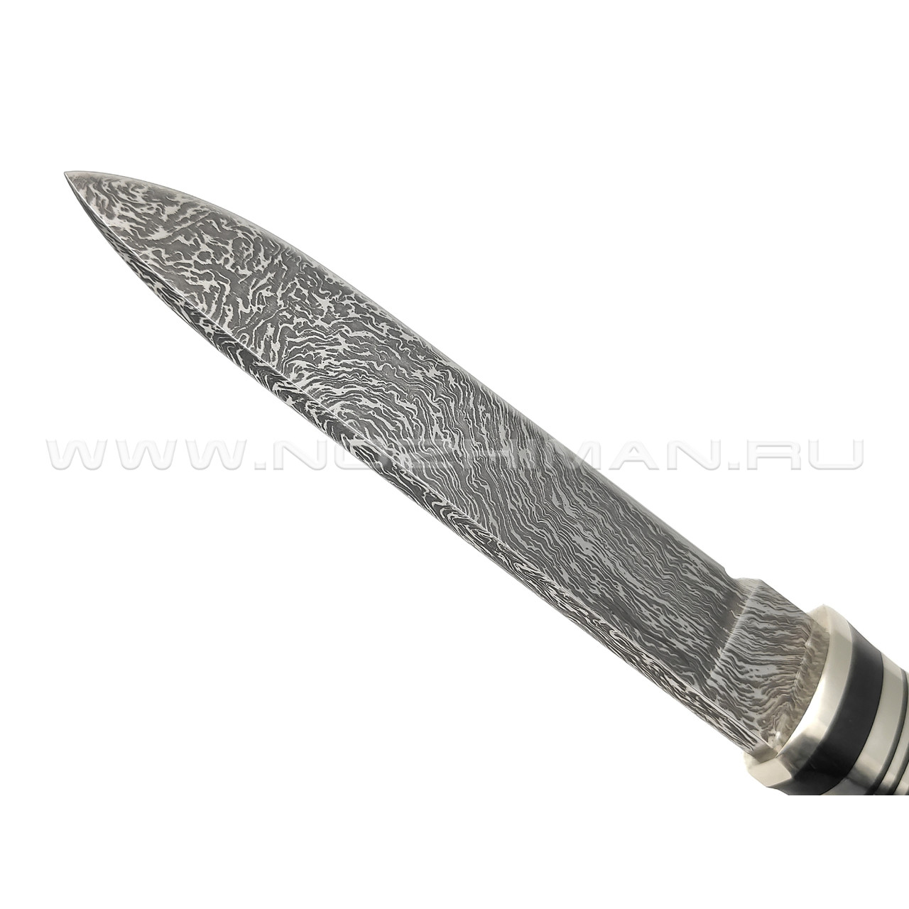 Волчий Век нож Слон сталь PGK WA художественное травление, рукоять трёхмерный композит