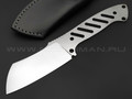 Нож скелетный Burlax BX0107 сталь Niolox+, рукоять сталь