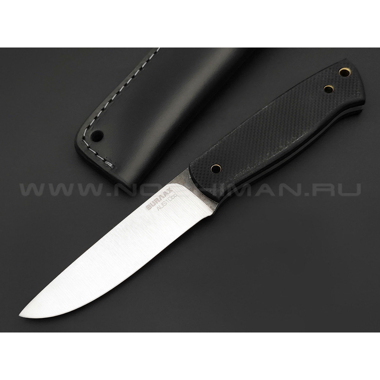 Нож Burlax BX0129 сталь Aus10Co, рукоять G10 black
