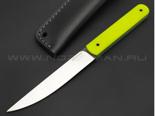 Нож Burlax BX0113 сталь Aus10Co, рукоять желтая микарта
