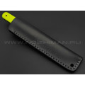 Нож Burlax BX0113 сталь Aus10Co, рукоять желтая микарта