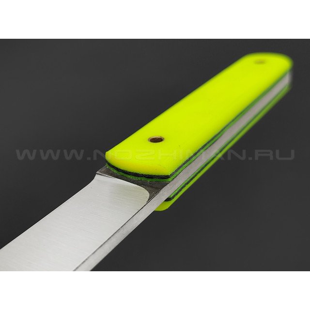 Нож Burlax BX0113 сталь Aus10Co, рукоять желтая микарта