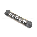 CORD Paracord 550 Светоотражающий Super Reflective (Black Snake)