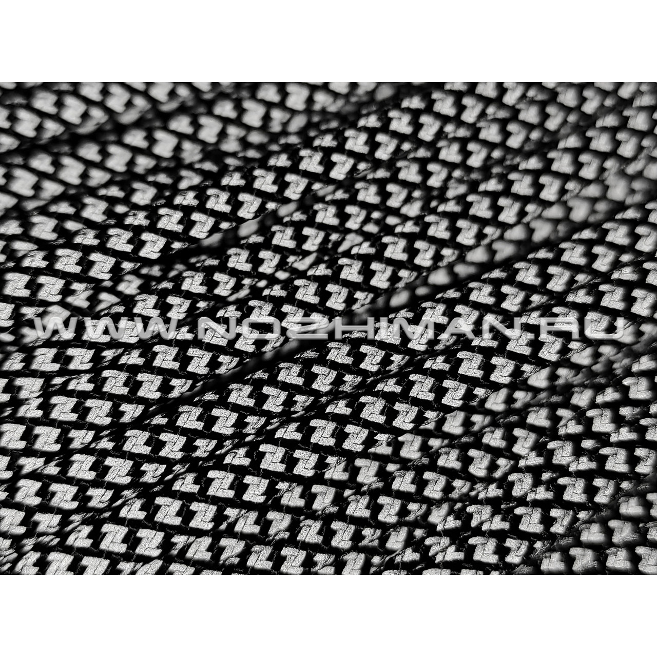 CORD Paracord 550 Светоотражающий Super Reflective (Black Snake)