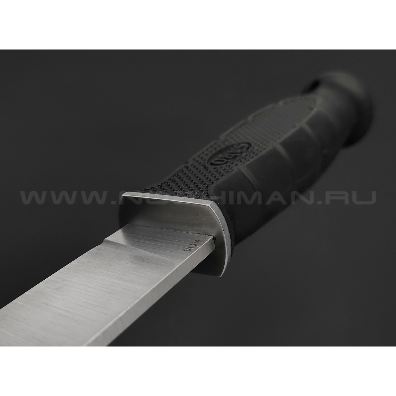 Saro нож Финский сталь K110, рукоять резина