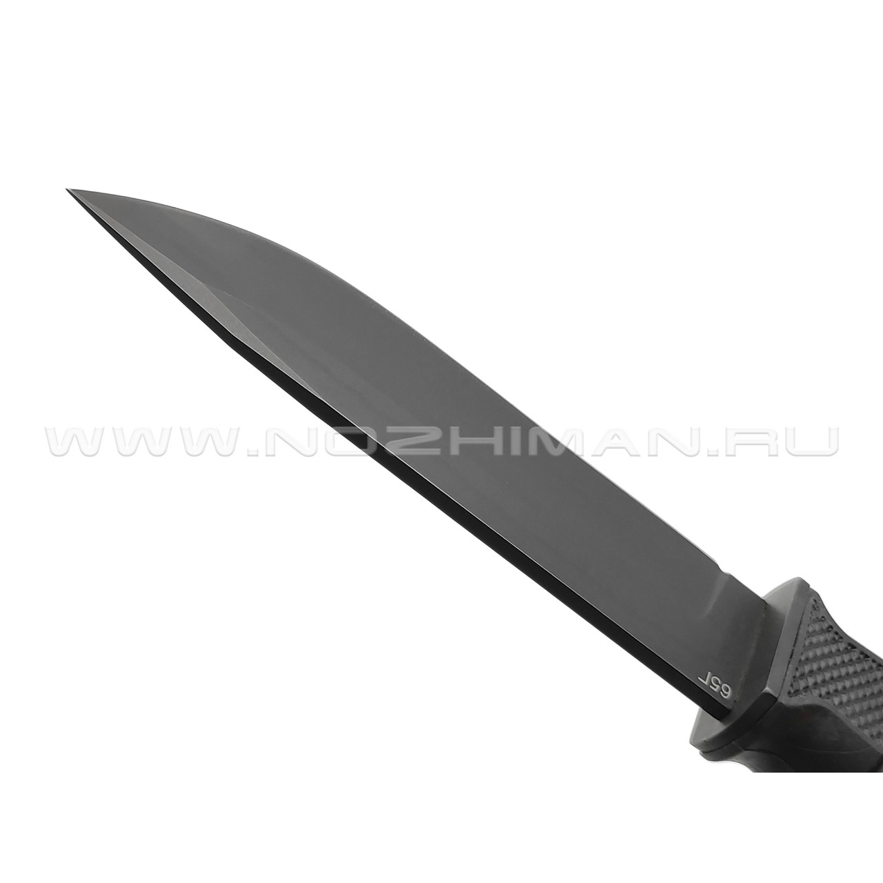 Saro нож Финский сталь 65Г, рукоять резина